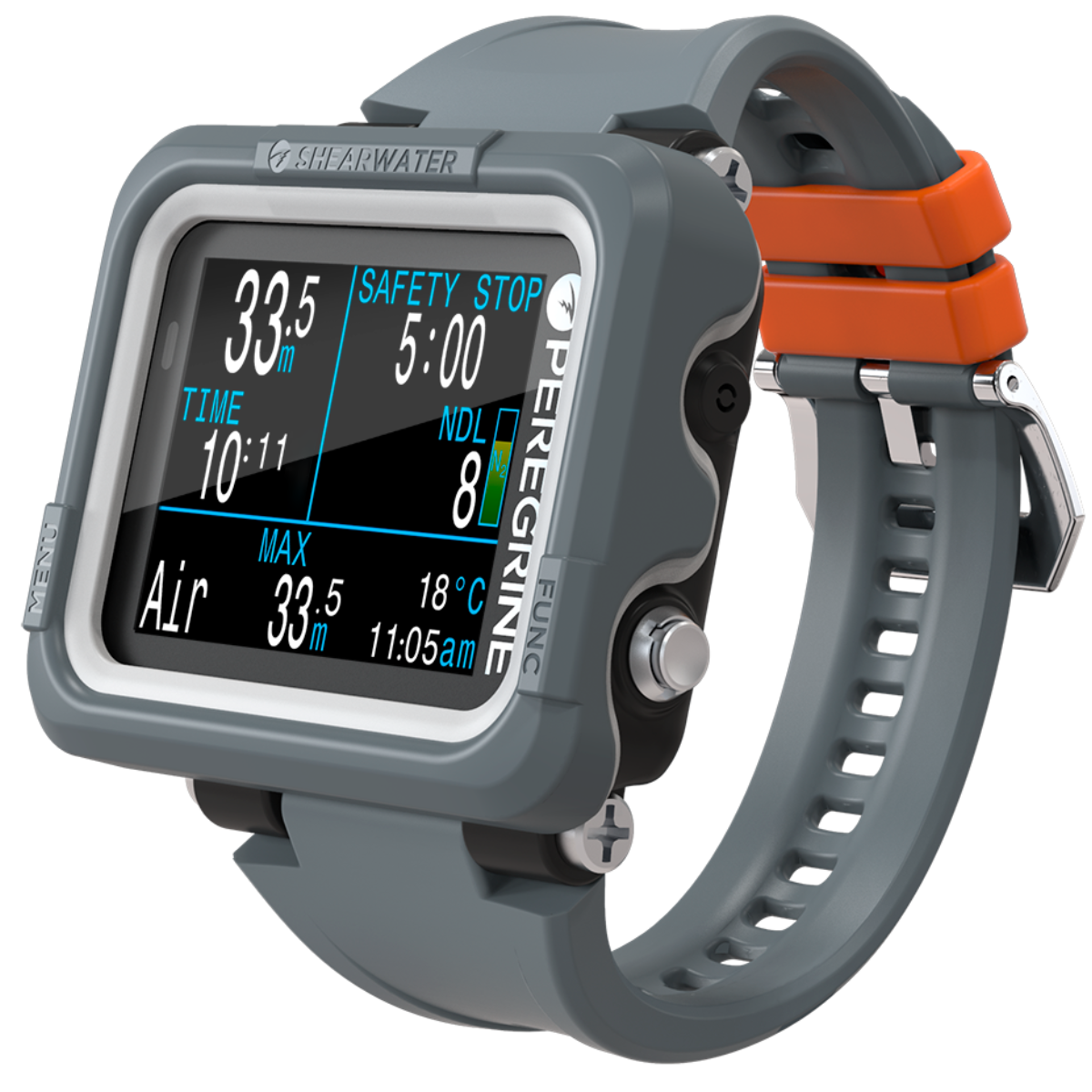 Shearwater Peregrine Dive Computer - Adventures Dark