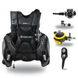 Aqualung Regulator + BCD Scuba Package – Pro HD Mens BCD + LEG3ND Regulator + Octopus + Console — includes Aqualung Pro HD M…
