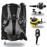Aqualung Regulator + BCD Scuba Package – Rogue BCD + LEG3ND MBS Regulator + Octopus + Console — includes Aqualung Rogue BCD…