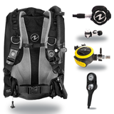 Aqualung Regulator + BCD Scuba Package – Rogue BCD + LEG3ND MBS Regulator + Octopus + Console — Aqualung Helix Pro