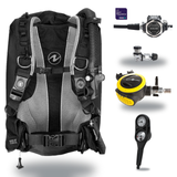 Aqualung Regulator + BCD Scuba Package – Rogue BCD + LEG3ND MBS Regulator + Octopus + Console — Aqualung LEG3ND Elite