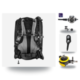Aqualung Regulator + BCD Scuba Package – Rogue BCD + LEG3ND MBS Regulator + Octopus + Console — Aqualung LEG3ND Elite