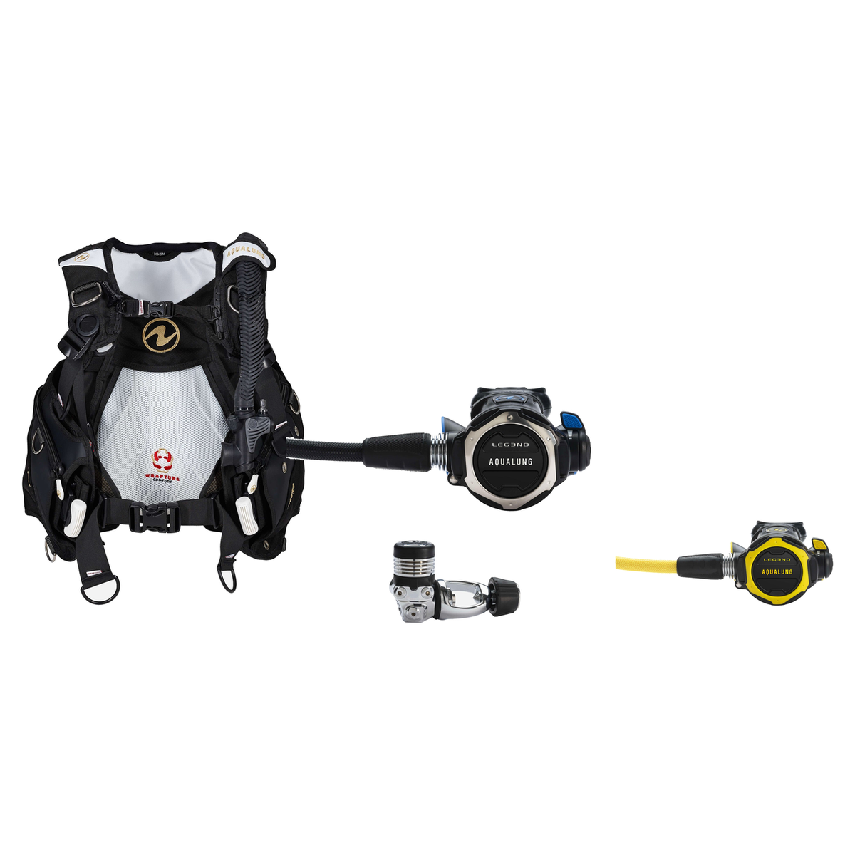 Aqualung Regulator + BCD Scuba Package – Axiom Women's BCD + Leg3nd Regulator + Leg3nd Octopus