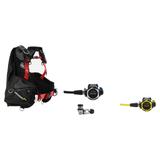 Aqualung Regulator + BCD Scuba Package – Axiom Women's BCD + Leg3nd Regulator + Leg3nd Octopus — Axiom i3+ Women's BCD Black…