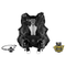 Apeks Regulator + BCD Scuba Package – Exotec BCD + MTX-RC Regulator + XTX40 Octopus — Black - Grey