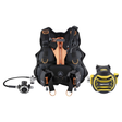 Apeks Regulator + BCD Scuba Package – Exotec BCD + MTX-RC Regulator + XTX40 Octopus — Black - Orange