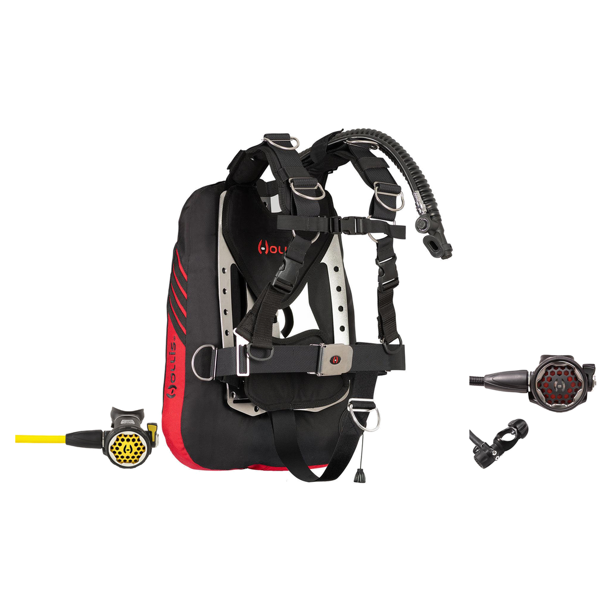 Hollis Regulator + BCD Tech Package – Elite ST System + 150LX DC7 Regulator + 150LX Octopus