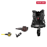 Hollis Regulator + BCD Scuba Package – HTS 2 Harness Tech System 2 Back Inflate BCD + 150LX DC7 Regulator + 150LX Octopus —…