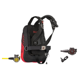 Hollis Regulator + BCD Scuba Package – ST Travel System BCD Tech + 150LX DC7 Regulator + 150LX Octopus — includes Hollis ST…