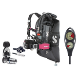 Scubapro Regulator + BCD Scuba Package – Hydros Pro 2 Air2 BCD + MK25 EVO/S620 Ti Regulator + 2-Gauge Console — Pink