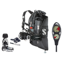 Scubapro Regulator + BCD Scuba Package – Hydros Pro 2 Air2 BCD + MK25 EVO/S620 Ti Regulator + 2-Gauge Console — Black