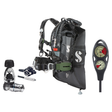 Scubapro Regulator + BCD Scuba Package – Hydros Pro 2 Air2 BCD + MK25 EVO/S620 Ti Regulator + 2-Gauge Console — Army Green