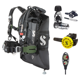 Scubapro Regulator + BCD Scuba Package – Hydros Pro 2 BPI BCD + MK25 EVO/S620 Ti Regulator + R105 Octopus + 2-Gauge Console…