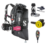 Scubapro Regulator + BCD Scuba Package – Hydros Pro 2 BPI BCD + MK25 EVO/S620 Ti Regulator + R105 Octopus + 2-Gauge Console…