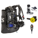 Scubapro Regulator + BCD Scuba Package – Hydros Pro 2 (Mini Monorail) BCD + MK25 EVO/S620 Ti Regulator + R105 Octopus + 2-Ga…
