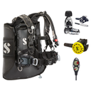 Scubapro Regulator + BCD Scuba Package – Hydros Pro 2 (Mini Monorail) BCD + MK25 EVO/S620 Ti Regulator + R105 Octopus + 2-Ga…