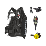 Scubapro Regulator + BCD Scuba Package – Navigator Lite BCD + MK17 EVO2/C370 Regulator + R105 Octopus + 2-Gauge Console — in…