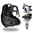Oceanic Regulator + BCD Scuba Package – Atmos BCD + Delta 5 + EDX Regulator + Alpha 8 Octopus + Maxdepth Gauge Console — Oce…