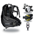 Oceanic Regulator + BCD Scuba Package – Atmos BCD + Delta 5 + EDX Regulator + Alpha 8 Octopus + Maxdepth Gauge Console — Oce…