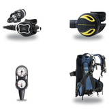 Oceanic Regulator + BCD Scuba Package – Biolite Mens BCD + ZEO FDX-I Regulator + Alpha 8 Octopus + Maxdepth Gauge Console —…