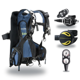 Oceanic Regulator + BCD Scuba Package – Biolite Mens BCD + ZEO FDX-I Regulator + Alpha 8 Octopus + Maxdepth Gauge Console —…