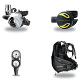 Oceanic Regulator + BCD Scuba Package – Biolite Mens BCD + ZEO FDX-I Regulator + Alpha 8 Octopus + Maxdepth Gauge Console —…