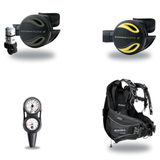 Oceanic Regulator + BCD Scuba Package – Biolite Mens BCD + ZEO FDX-I Regulator + Alpha 8 Octopus + Maxdepth Gauge Console —…