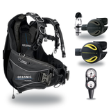 Oceanic Regulator + BCD Scuba Package – Biolite Mens BCD + ZEO FDX-I Regulator + Alpha 8 Octopus + Maxdepth Gauge Console —…