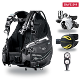 Oceanic Regulator + BCD Scuba Package – Hera BCD + Delta 5 + EDX Regulator + Alpha 8 Octopus + Maxdepth Gauge Console — incl…
