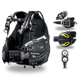 Oceanic Regulator + BCD Scuba Package – Hera BCD + Delta 5 + EDX Regulator + Alpha 8 Octopus + Maxdepth Gauge Console — Ocea…