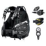 Oceanic Regulator + BCD Scuba Package – Hera BCD + Delta 5 + EDX Regulator + Alpha 8 Octopus + Maxdepth Gauge Console — Ocea…