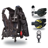 Oceanic Regulator + BCD Scuba Package – Hera BCD + Delta 5 + EDX Regulator + Alpha 8 Octopus + Maxdepth Gauge Console — Zeag…
