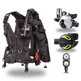 Oceanic Regulator + BCD Scuba Package – Hera BCD + Delta 5 + EDX Regulator + Alpha 8 Octopus + Maxdepth Gauge Console — Zeag…