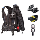 Oceanic Regulator + BCD Scuba Package – Hera BCD + Delta 5 + EDX Regulator + Alpha 8 Octopus + Maxdepth Gauge Console — Zeag…
