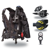 Oceanic Regulator + BCD Scuba Package – Hera BCD + Delta 5 + EDX Regulator + Alpha 8 Octopus + Maxdepth Gauge Console — Zeag…