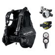 Oceanic Regulator + BCD Scuba Package – OceanPro BCD + Delta 5 + EDX Regulator + Alpha 8 Octopus + Maxdepth Gauge Console —…