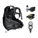Oceanic Regulator + BCD Scuba Package – OceanPro BCD + Delta 5 + EDX Regulator + Alpha 8 Octopus + Maxdepth Gauge Console —…