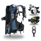 Oceanic Regulator + BCD Scuba Package – OceanPro BCD + Delta 5 + EDX Regulator + Alpha 8 Octopus + Maxdepth Gauge Console —…