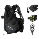 Oceanic Regulator + BCD Scuba Package – Oceansport BCD + Alpha 8 + SP5 Regulator + Alpha 8 Octopus + Maxdepth Gauge Console…