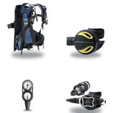 Oceanic Regulator + BCD Scuba Package – Oceansport BCD + Alpha 8 + SP5 Regulator + Alpha 8 Octopus + Maxdepth Gauge Console…