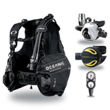 Oceanic Regulator + BCD Scuba Package – Oceansport BCD + Alpha 8 + SP5 Regulator + Alpha 8 Octopus + Maxdepth Gauge Console…