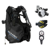 Oceanic Regulator + BCD Scuba Package – Oceansport BCD + Alpha 8 + SP5 Regulator + Alpha 8 Octopus + Maxdepth Gauge Console…