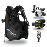 Oceanic Regulator + BCD Scuba Package – Oceansport BCD + Alpha 8 + SP5 Regulator + Alpha 8 Octopus + Maxdepth Gauge Console…