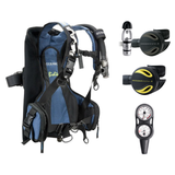 Oceanic Regulator + BCD Scuba Package – Oceansport BCD + Alpha 8 + SP5 Regulator + Alpha 8 Octopus + Maxdepth Gauge Console…
