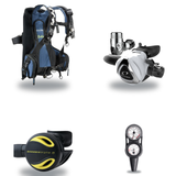 Oceanic Regulator + BCD Scuba Package – Oceansport BCD + Alpha 8 + SP5 Regulator + Alpha 8 Octopus + Maxdepth Gauge Console…