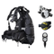 Oceanic Regulator + BCD Scuba Package – Photon Pro Men's BCD with Color Kit + Delta 5 EDX Regulator + Alpha 8 Octopus + Maxv…