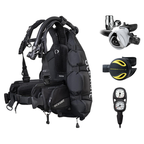 Oceanic Regulator + BCD Scuba Package – Photon Pro Men's BCD with Color Kit + Delta 5 EDX Regulator + Alpha 8 Octopus + Maxv…
