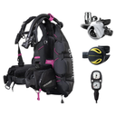Oceanic Regulator + BCD Scuba Package – Photon Pro Men's BCD with Color Kit + Delta 5 EDX Regulator + Alpha 8 Octopus + Maxv…