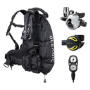 Oceanic Regulator + BCD Scuba Package – Photon Air Men's BCD w/ Color Kit + Delta 5 EDX Regulator + Alpha 8 Octopus + Maxvie…