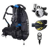 Oceanic Regulator + BCD Scuba Package – Photon Air Men's BCD w/ Color Kit + Delta 5 EDX Regulator + Alpha 8 Octopus + Maxvie…